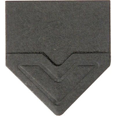 Fotohörn i papper - 10 mm - Svart - 108 st