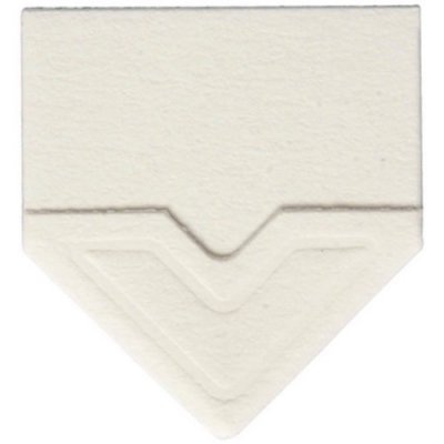Fotohörn i papper - 10 mm - Naturvit - 108 st