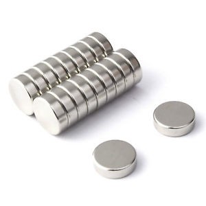 Powermagneter - Ø 5 mm / 2 mm tjocka - 100 st