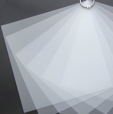 Transparent plastark - Priplak - 0,5 mm - 21 x 29,7 cm (A4) - 5-pack