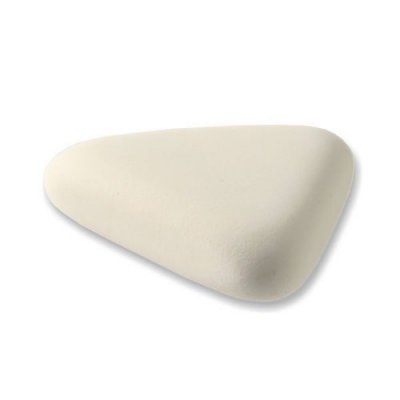 Suddgummi - Triangel - Vit