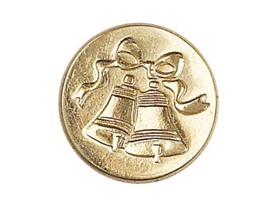 Stämpel/sigill till vaxförseglingshandtag - 18 mm - Bjällra