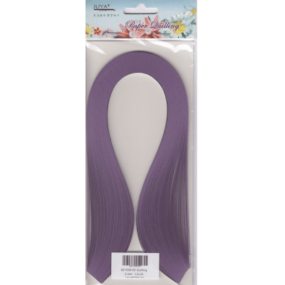 Quillingremsor - 3 mm x 390 mm - 100 st - Lila