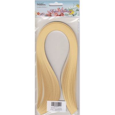 Quillingremsor - 3 mm x 390 mm - 100 st - Crème