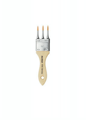 Strukturpensel - Da Vinci - 11543 - 40 - Tre i en