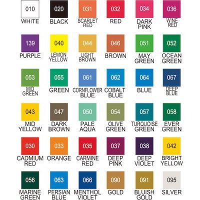 Vattenfärger - Gansai Tambi Set - 36 färger