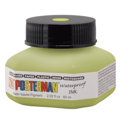 Vattenfast Bläck - Posterman - 60 ml - Olika färger