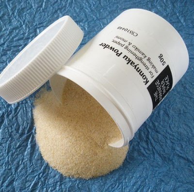 Konnyaku-pulver - Pappersförstärkare - 50 g