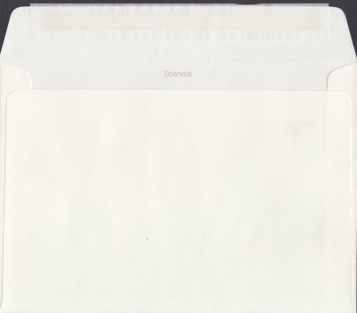 Kuvert - Scandia - Elfenben - 1 st (120 g/m² - C5)