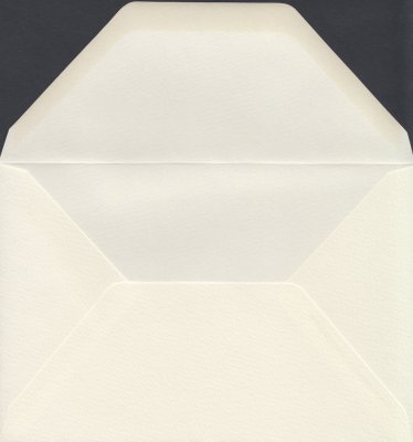 Kuvert - Rossi Medioevalis - Ljusvit/naturvit - 12 x 18 cm - 10 st