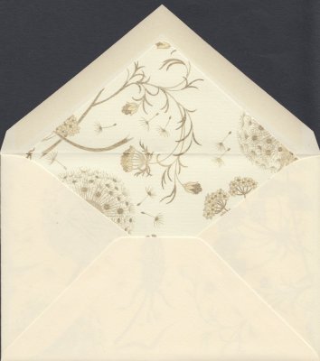 Kuvert - Rossi - Vanilj & Blommor - 9 x 14 cm - 100 st