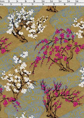 Japanskt papper - Chiyogami