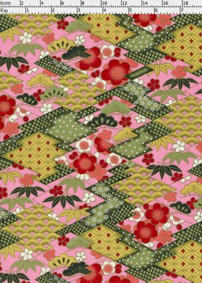 Japanskt papper - Chiyogami