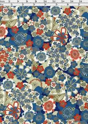 Japanskt papper - Chiyogami