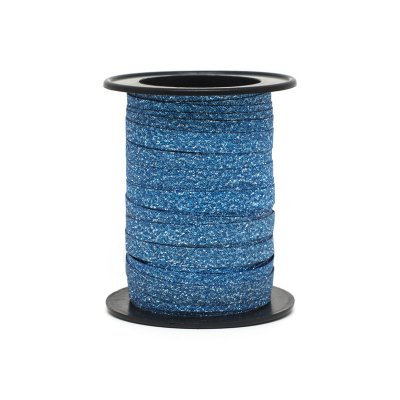 Presentband - Glitter - 5 mm - Blå