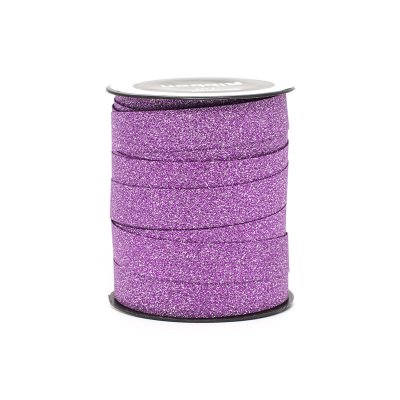 Presentband - Glitter - 10 mm - Lila/Rosa