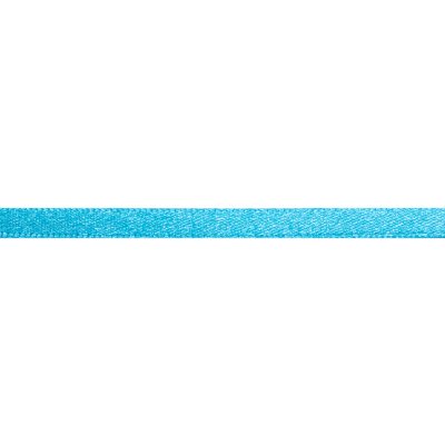 Enfärgat Satinband - 6 mm - 17 - Mörk Turkos