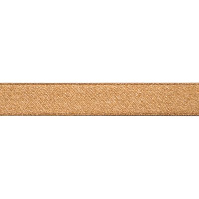Enfärgat Satinband - 15 mm - 47 - Ljusbrun