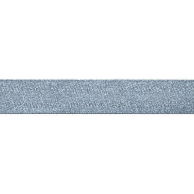 Enfärgat Satinband - 15 mm - 51 - Mörkgrå