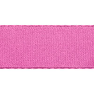 Enfärgat Satinband - 25 mm - Rosa
