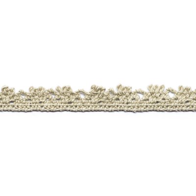 Spetsband - 12 mm - Beige