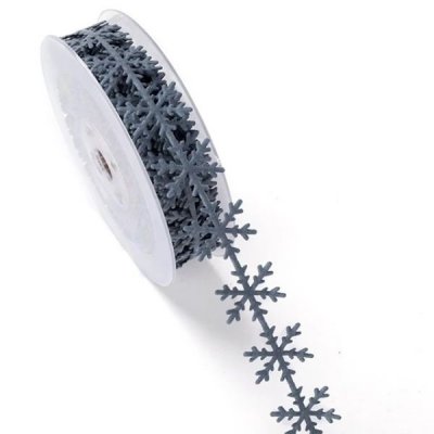 satinband snöflingor