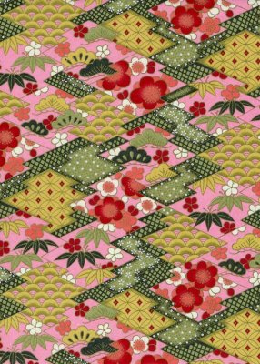 Japanskt papper - Chiyogami