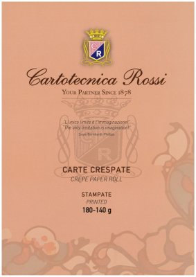 Katalog - 180g \ 140g - Enfärgad Kräppapper Tryckt