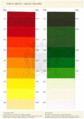 Katalog - 60g \ 40g - Enfärgad Kräppapper