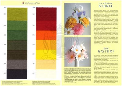 Katalog - 90g - Enfärgad Kräppapper