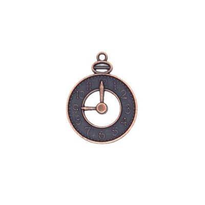 metalldekoration klocka