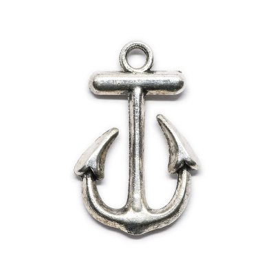 Berlock/Charm - Ankare - 15 x 23 mm - Antiksilver - xx st