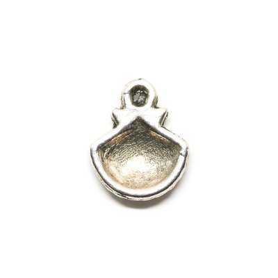 Berlock/Charm - Snäcka - 12 x 15 mm - Antiksilver - xx st