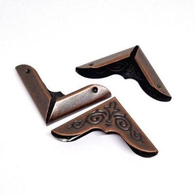 bokhörn antikguld 30 x 30 cm