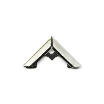 Metallhörn - 17 mm - Silver - 4 st