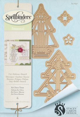 Dies - Spellbinders - Seasonal - Art Deco Trees