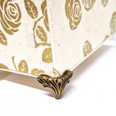 Metallhörn - metalldekoration antikbronze