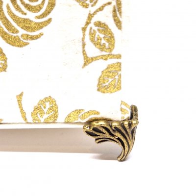 Metallhörn - metalldekoration antikbronze