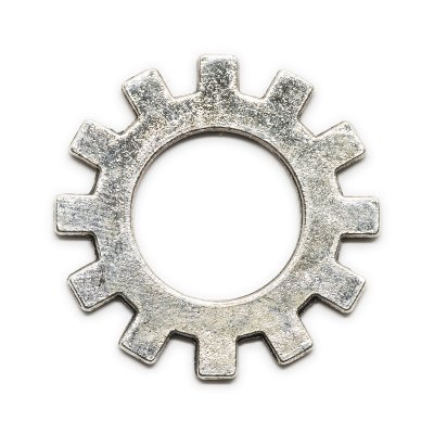 Steampunk-kugghjul i metall - Silver - 25 mm - xx st