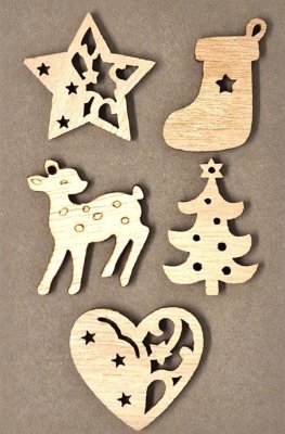 Trädekorationer Jul