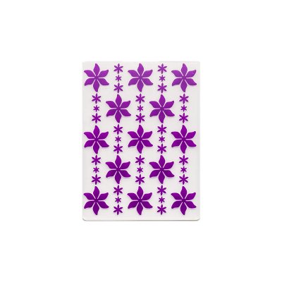 Embossing Folder/Präglingsplatta - 7,5 x 10 cm - Blommor