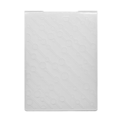 Embossing Folder/Präglingsplatta - Ränder & Prickar