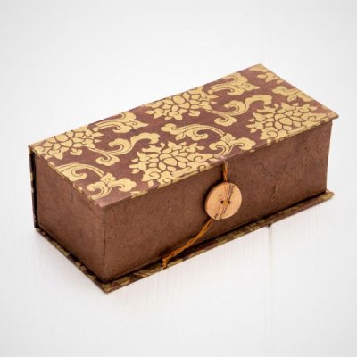 Handgjord låda lokta