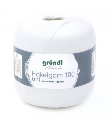 Virkgarn 100 uni