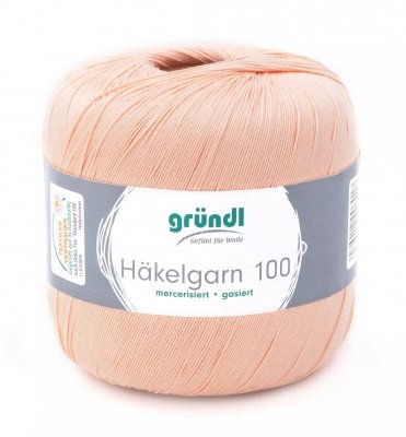 Virkgarn 100 uni