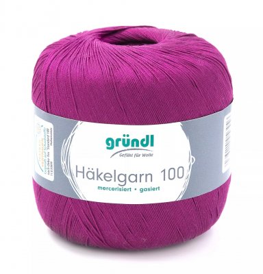 Virkgarn 100 uni