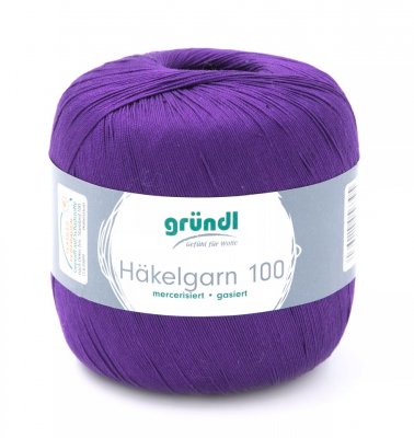 Virkgarn 100 uni