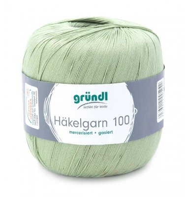 Virkgarn 100 uni