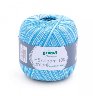 Virkgarn 100 ombre