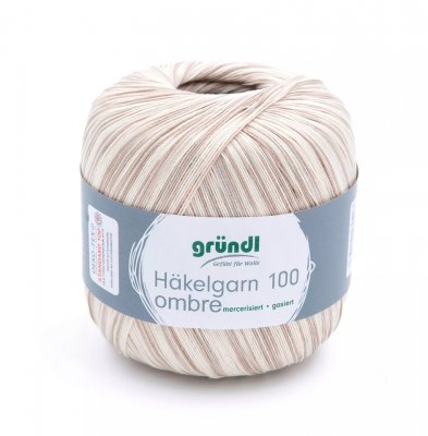 Virkgarn 100 ombre